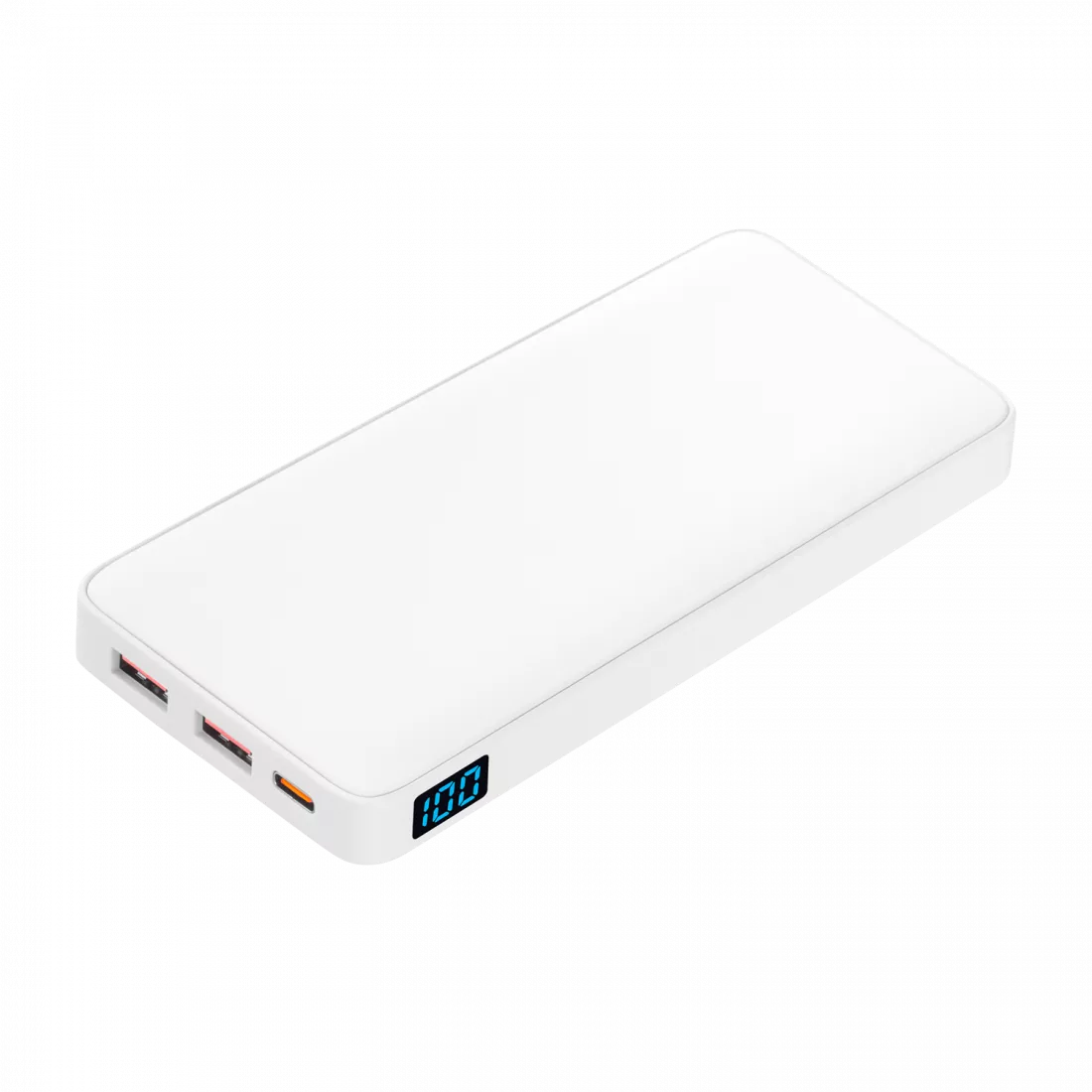 Внешний аккумулятор с подсветкой Анкор Плюс PD (Ancor PD Plus) 10000 mAh, белый