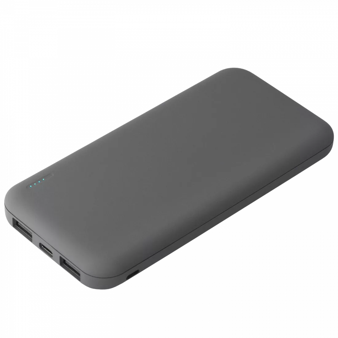 Внешний аккумулятор с подсветкой Люче (Luce) 10000 mAh, серый
