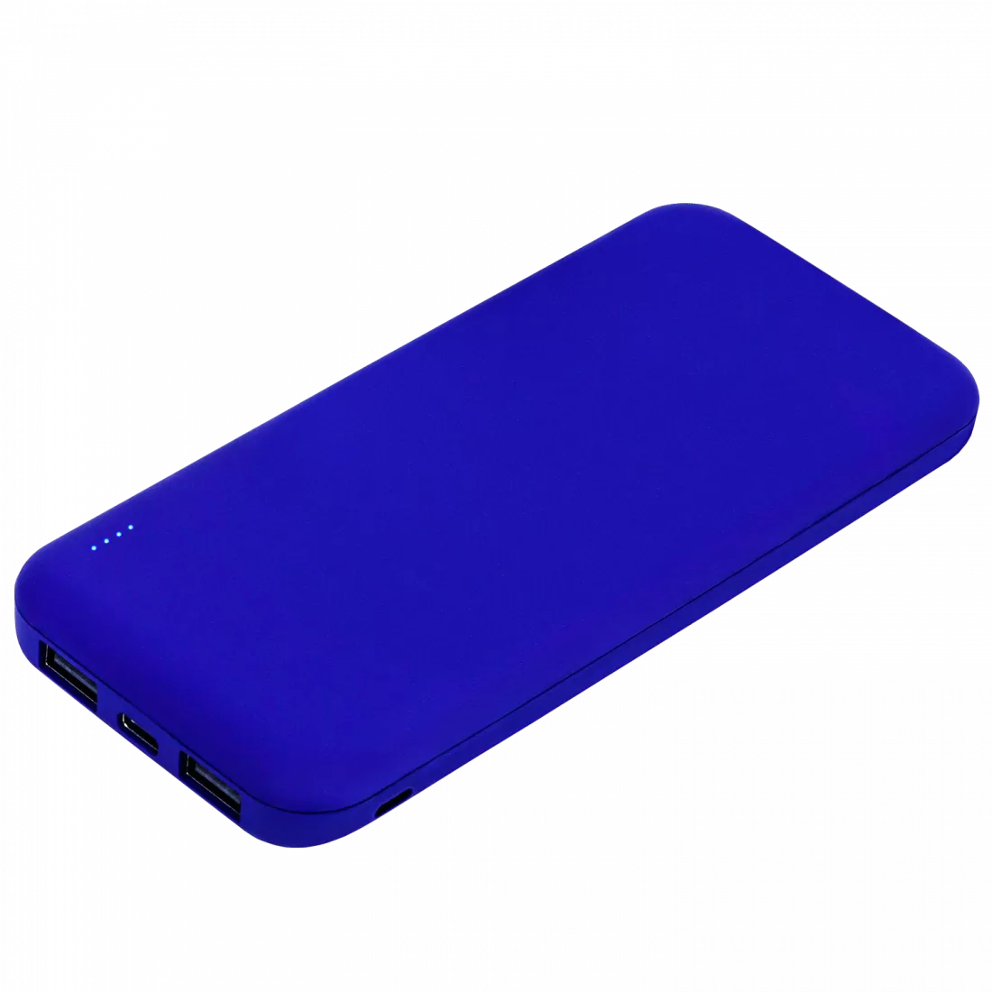 Внешний аккумулятор с подсветкой Люче Ультрамарин (Luce Ultramarine) 10000 mAh, ярко-синий