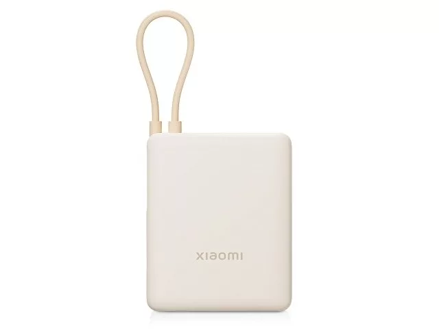 Внешний аккумулятор со встроенным кабелем 22.5W Xiaomi Power Bank 10000mAh (Integrated Cable) Tan GL