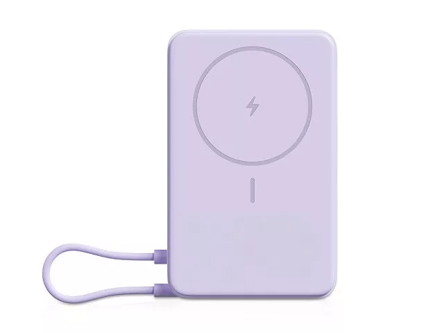 Внешний аккумулятор Xiaomi Magnetic Power Bank 10000 with Built-in Stand Purple