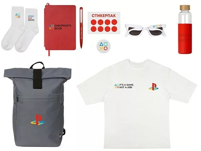 Welcome pack «Welcome Aboard!», красный