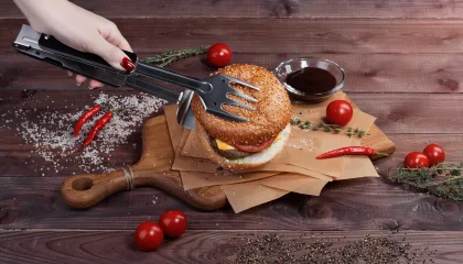 BBQ-мультитул "Roast", черный с серебристым, фото 4