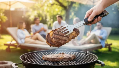 BBQ-мультитул "Roast", черный с серебристым, фото 2