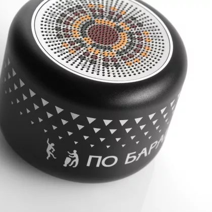 Беспроводная колонка Пэшн (Passion) 80dB 600 mAh (Bluetooth 5.0), черная, фото 9