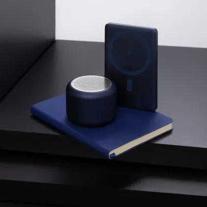 Беспроводная колонка Пэшн (Passion) 80dB 600 mAh (Bluetooth 5.0), синяя, фото 8