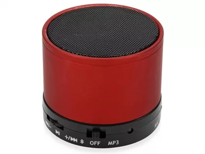 Беспроводная колонка "Ring" с функцией Bluetooth, красный, фото 1