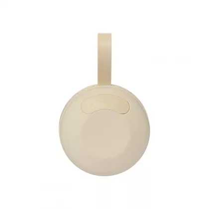 Беспроводная колонка Сэнд (Sand) 900 mAh, бежевая, фото 3