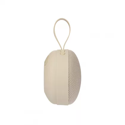 Беспроводная колонка Сэнд (Sand) 900 mAh, бежевая, фото 2