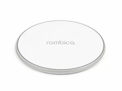 Беспроводное зарядное устройство Rombica  «NEO Core Quick» c быстрой зарядкой, белый (с лого) (Р)