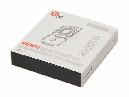 Беспроводной магнитный внешний аккумулятор с QC\PD «MagnifIQ», 10000 мАч, 15 Вт, черный, фото 16