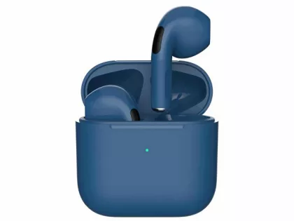 Беспроводные наушники HIPER TWS Lazo X11 Blue (HTW-LX11) Bluetooth 5.3 гарнитура, Синий, фото 1