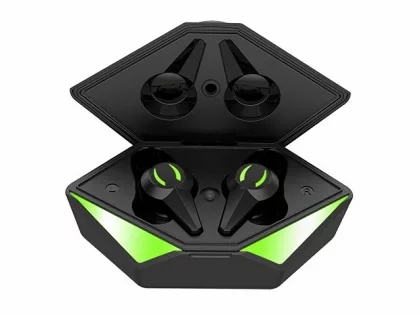 Беспроводные наушники HIPER TWS Mercury X12 (HTW-MX12) Bluetooth 5.1 гарнитура, Черный (Р), фото 1