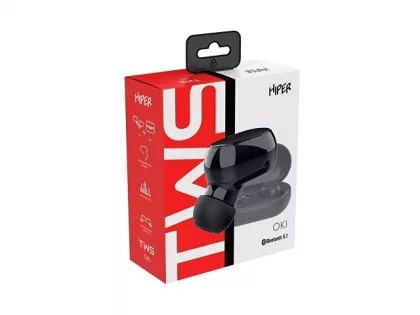 Беспроводные наушники HIPER TWS OKI Black (HTW-LX1) Bluetooth 5.0 гарнитура, Черный (Р), фото 5