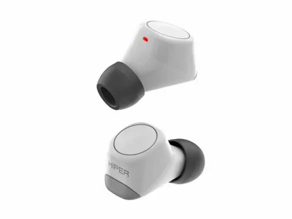Беспроводные наушники HIPER TWS Smart IoT M1 (HTW-M10) Bluetooth 5.1 гарнитура, Серый (Р), фото 3
