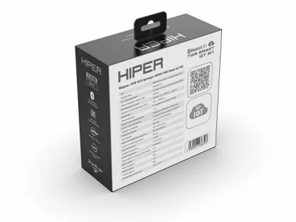Беспроводные наушники HIPER TWS Smart IoT M1 (HTW-M10) Bluetooth 5.1 гарнитура, Серый (Р), фото 6