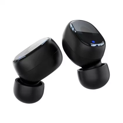 Беспроводные наушники с микрофоном Air Buds Pro, TWS, BT 5.3, LED, 300 мАч, черный, Deppa, фото 4