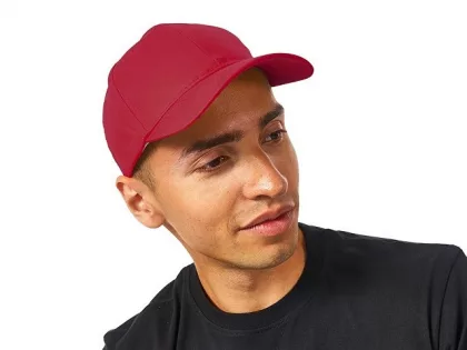 Бейсболка "Detroit" 6-ти панельная, красный, фото 2