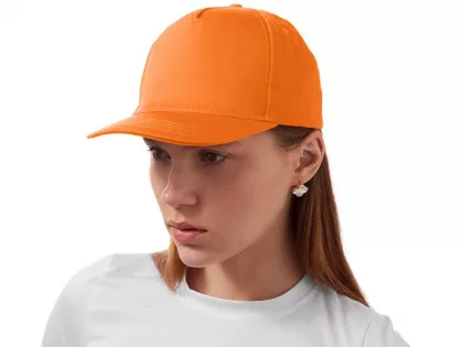 Бейсболка "Mix" 5-ти панельная 180 гр, оранжевый, фото 4