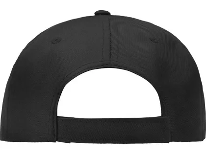 Бейсболка "Poly" 5-ти панельная 120 гр, черный, фото 8