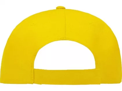 Бейсболка "Poly" 5-ти панельная 120 гр, желтый, фото 8