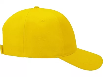 Бейсболка "Poly" 5-ти панельная 120 гр, желтый, фото 7