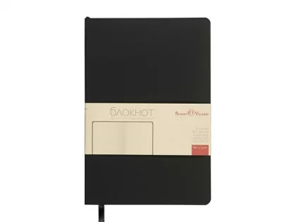 Блокнот А5 "Megapolis Flex Velvet", черный, фото 4