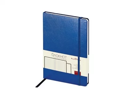 Блокнот А5 «Megapolis Journal», синий (Р), фото 1