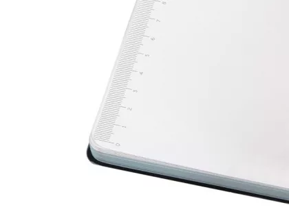 Блокнот А5 "Notepeno Max", 96 листов 80 гр/м2 белой FSC бумаги, цвет морской волны, фото 10