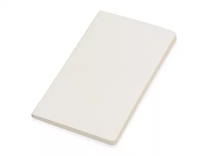 Блокнот А5 "Softy" 13*20,6 см в мягкой обложке, белый (P)