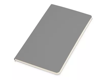 Блокнот А5 "Softy" 13*20,6 см в мягкой обложке, серый (Р)