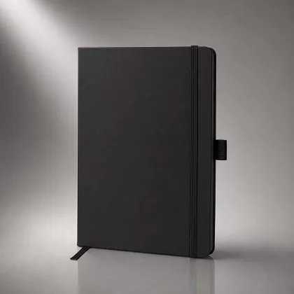 Блокнот "ColorNote Black", твердая обложка A5, 80 листов, черный