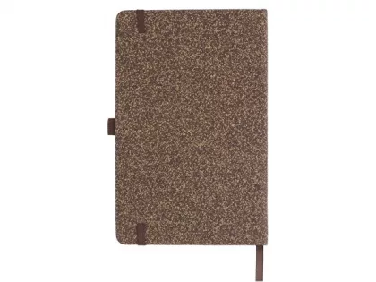 Блокнот из кофейных зерен А5 "Coffee notes", твердая обложка, 80 листов 70 гр/м2 белой бумаги, кофейный, фото 3