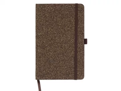 Блокнот из кофейных зерен А5 "Coffee notes", твердая обложка, 80 листов 70 гр/м2 белой бумаги, кофейный, фото 2