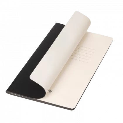 Блокнот Корса слим (Corsa slim), черный