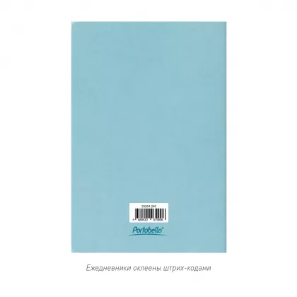 Блокнот Корса слим (Corsa slim), голубой, фото 9