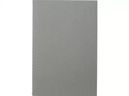 Блокнот "Monet", гибкая обложка A5 из моющегося крафта, 32 листа, серый, фото 4