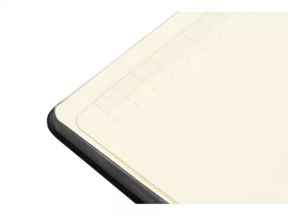 Блокнот «Notepeno» А5 с тонированными линованными страницами, черный (Р), фото 7