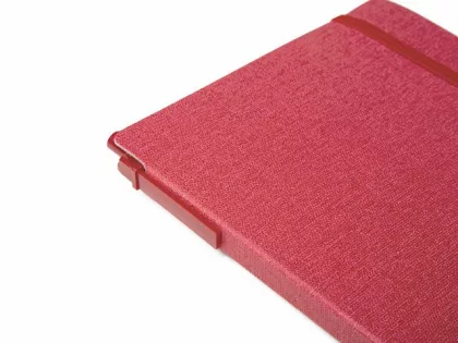 Блокнот с ручкой и набором стикеров А5 "Write and stick", красный, фото 8