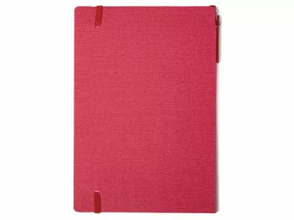 Блокнот с ручкой и набором стикеров А5 "Write and stick", красный, фото 7