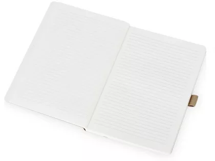 Блокнот "Sevilia Soft", гибкая обложка из крафта A5, 80 листов, крафтовый/бежевый, фото 4