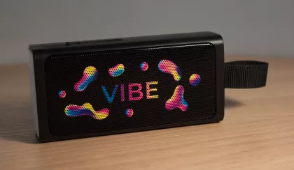 Bluetooth колонка "Vibe" 5Вт с фонариком и магнитным креплением, черный, фото 4