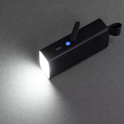 Bluetooth колонка "Vibe" 5Вт с фонариком и магнитным креплением, черный, фото 6