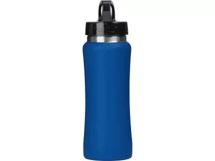 Бутылка для воды "Bottle C1", сталь, soft touch, 600 мл, синий, фото 4