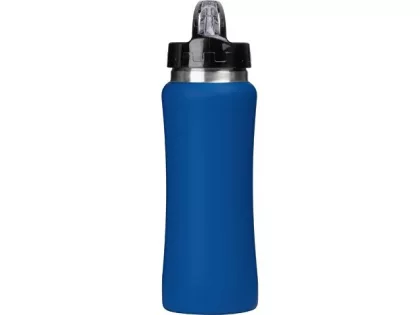 Бутылка для воды "Bottle C1", сталь, soft touch, 600 мл, синий, фото 5