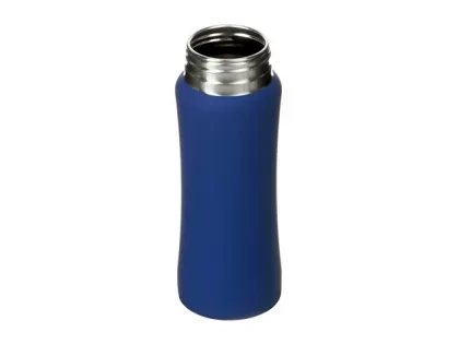 Бутылка для воды "Bottle C1", сталь, soft touch, 600 мл, темно-синий, фото 3