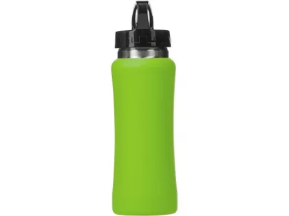 Бутылка для воды "Bottle C1", сталь, soft touch, 600 мл, зеленое яблоко, фото 4