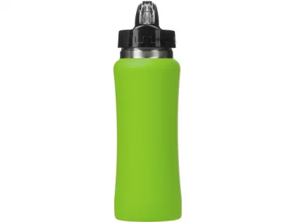 Бутылка для воды "Bottle C1", сталь, soft touch, 600 мл, зеленое яблоко, фото 5