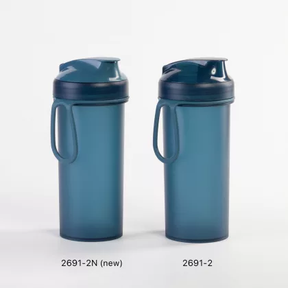 Бутылка для воды "Drinkme" 350 мл, синий с голубым, фото 5