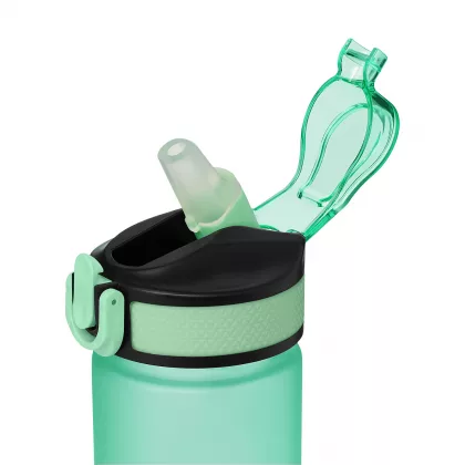Бутылка для воды Флип мини (Flip mini), бирюзовая, фото 3
